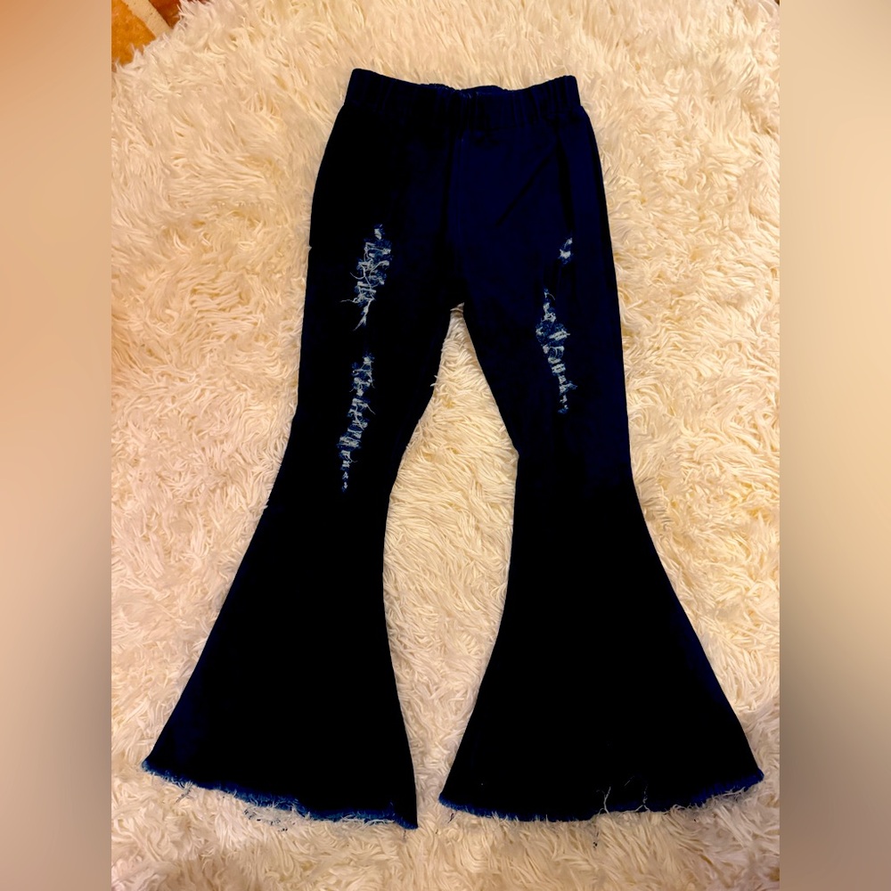 Kids Flared Jeans - Blue